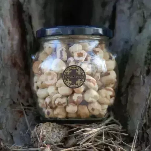 Speciality nuts jar "Roasted hazelnuts", 250g