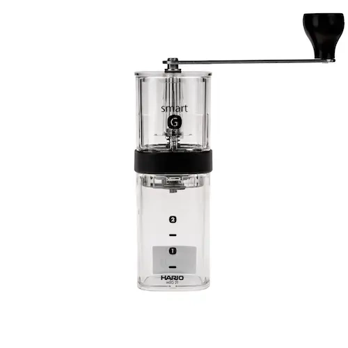 Hand coffee grinder Hario "Smart G Transparent"