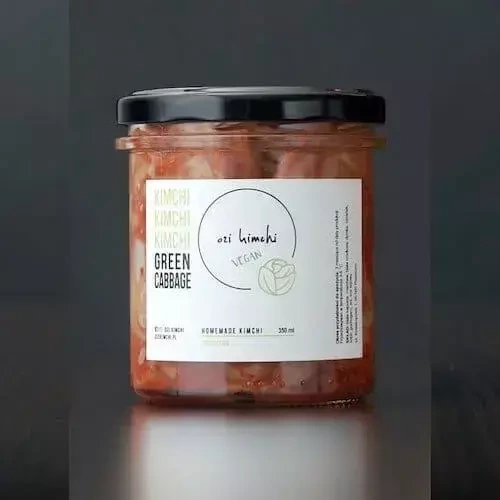 "Kimchi wegańskie" z kapusty głowiastej 300g - Ozi Kimchi