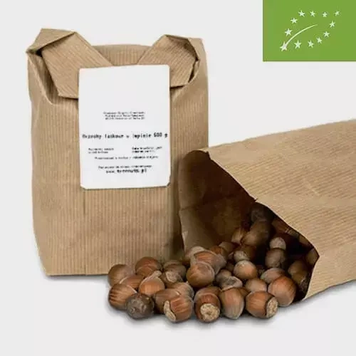 Nuts "Organic hazelnuts", 500g