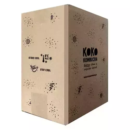 Kombucha rzemieślnicza "Klasyk" 6 x 330ml zestaw - Koko Kombucha